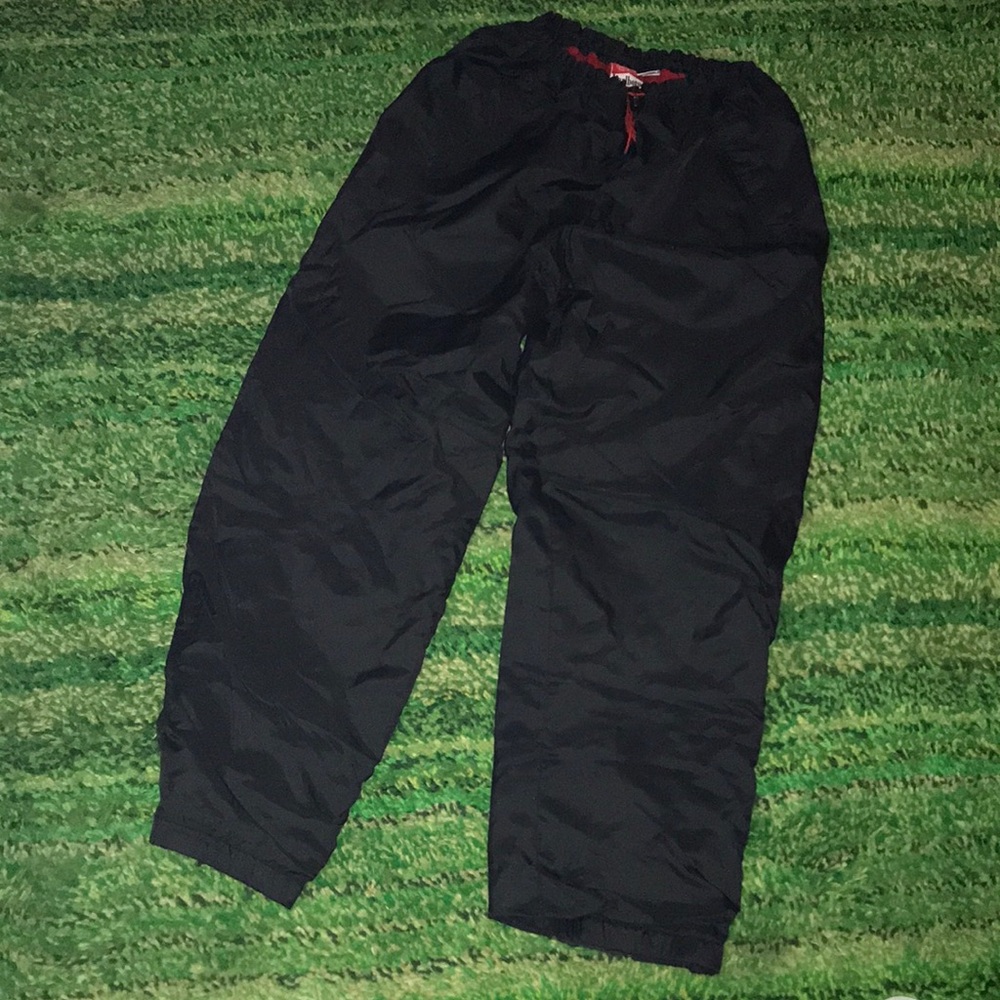 Marlboro Unlimited Mens Black Insulated Snow Pants Vintage XL Winter Ski Pants